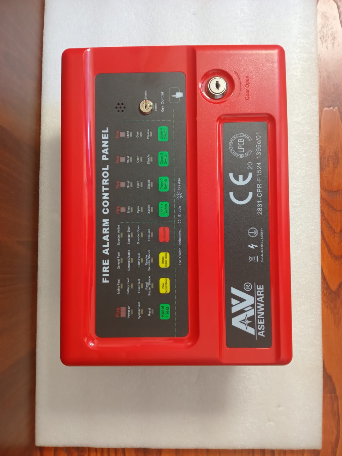 Conventional Fire Alarm Control Panel 4 Zone