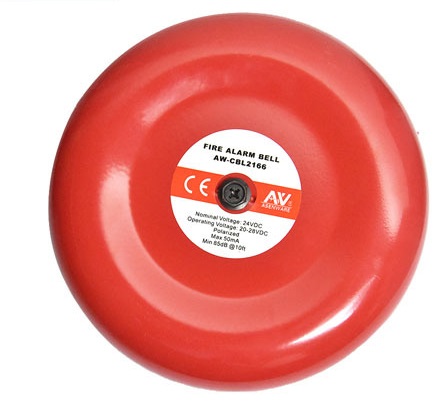 24V Conventional Fire alarm bell 6 inch