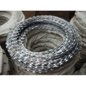 450mm Double Galvanized Razor Wire 10 Meters